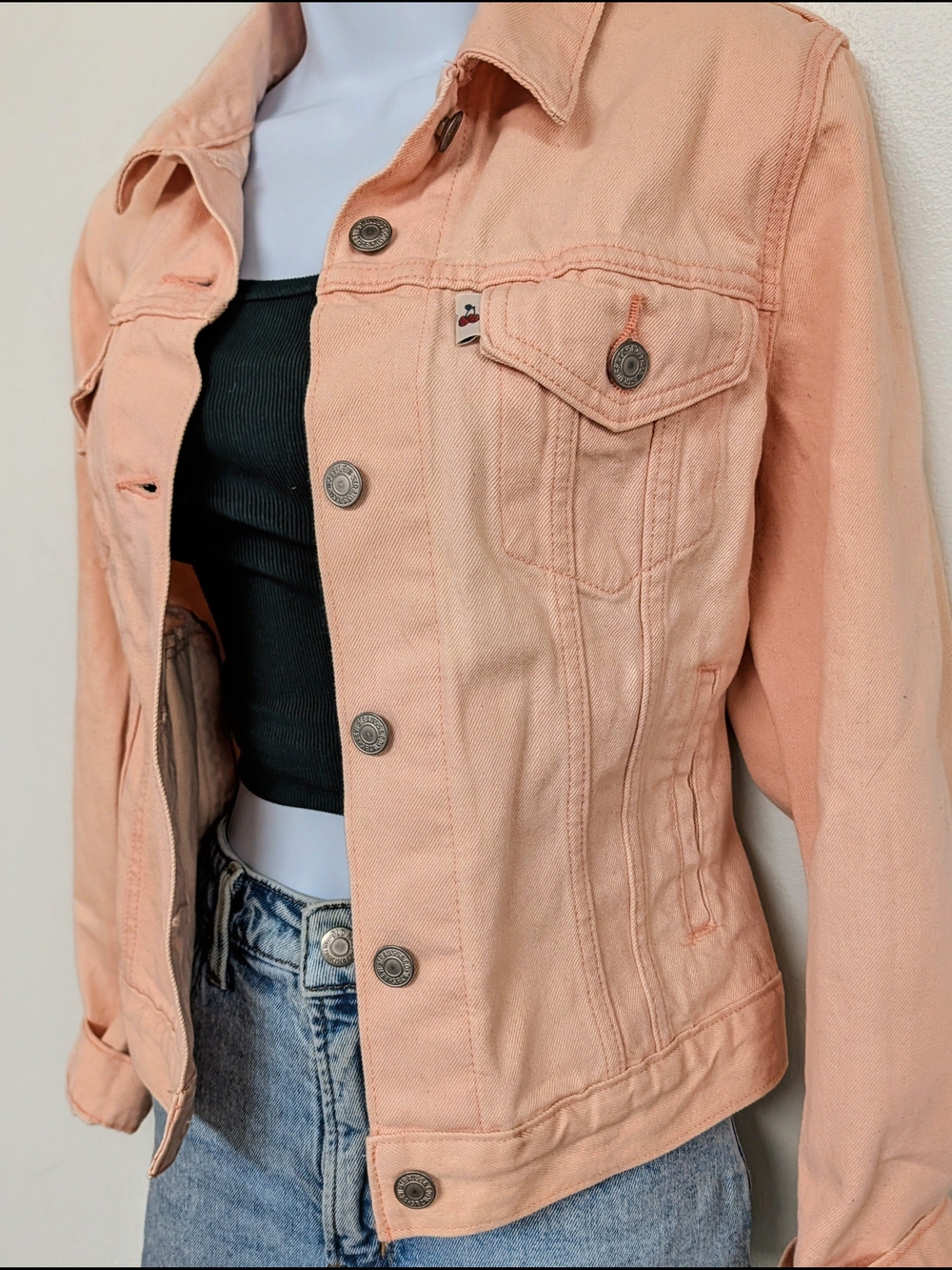 NEW* Levi's Peach Denim Jacket